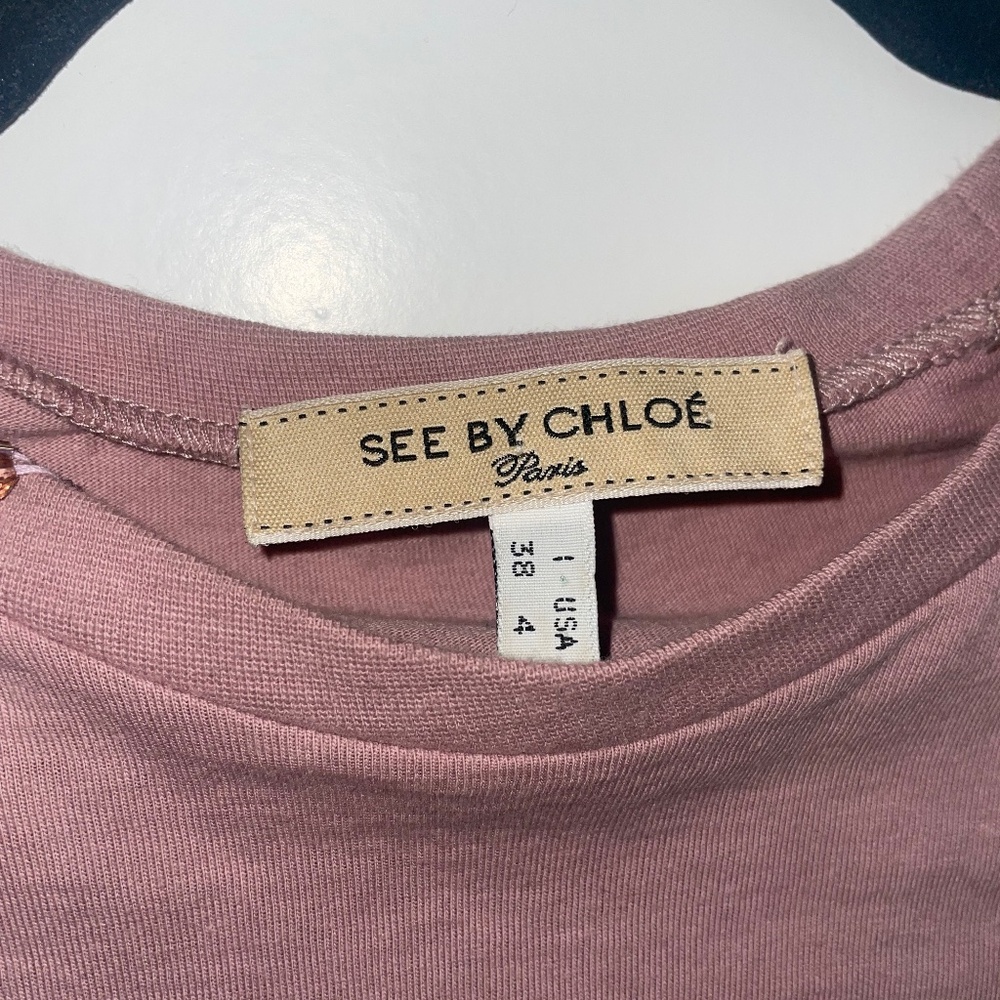 SEE BY CHLOÉ Beaded, Sequin top